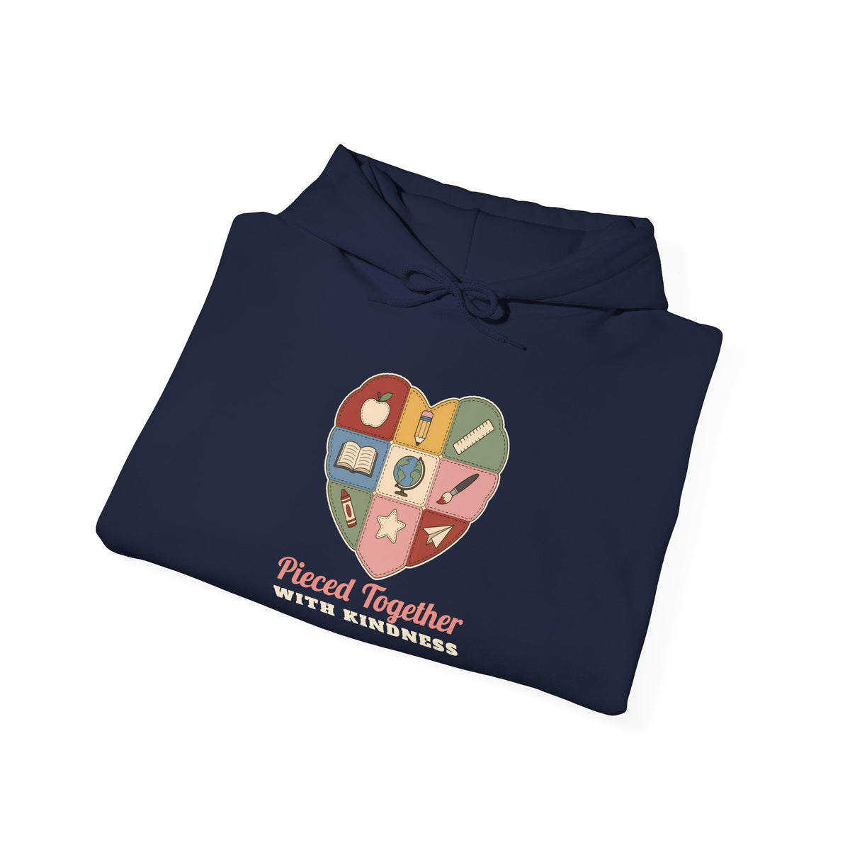 Pieced Together with Kindness unisex hoodie