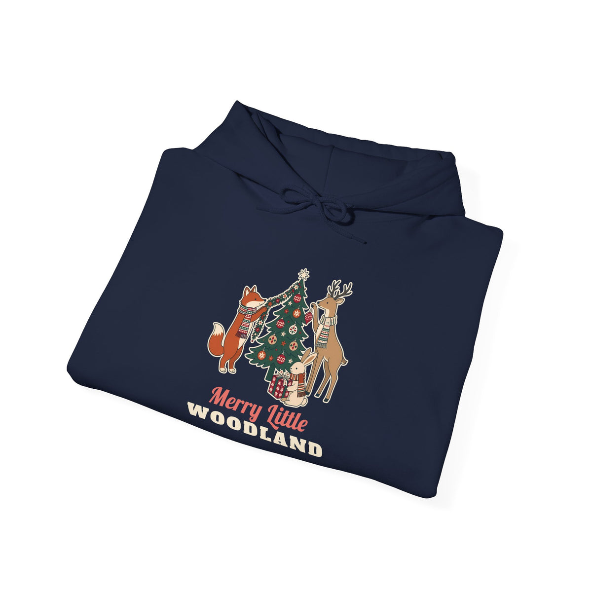 Merry Little Woodland unisex hoodie