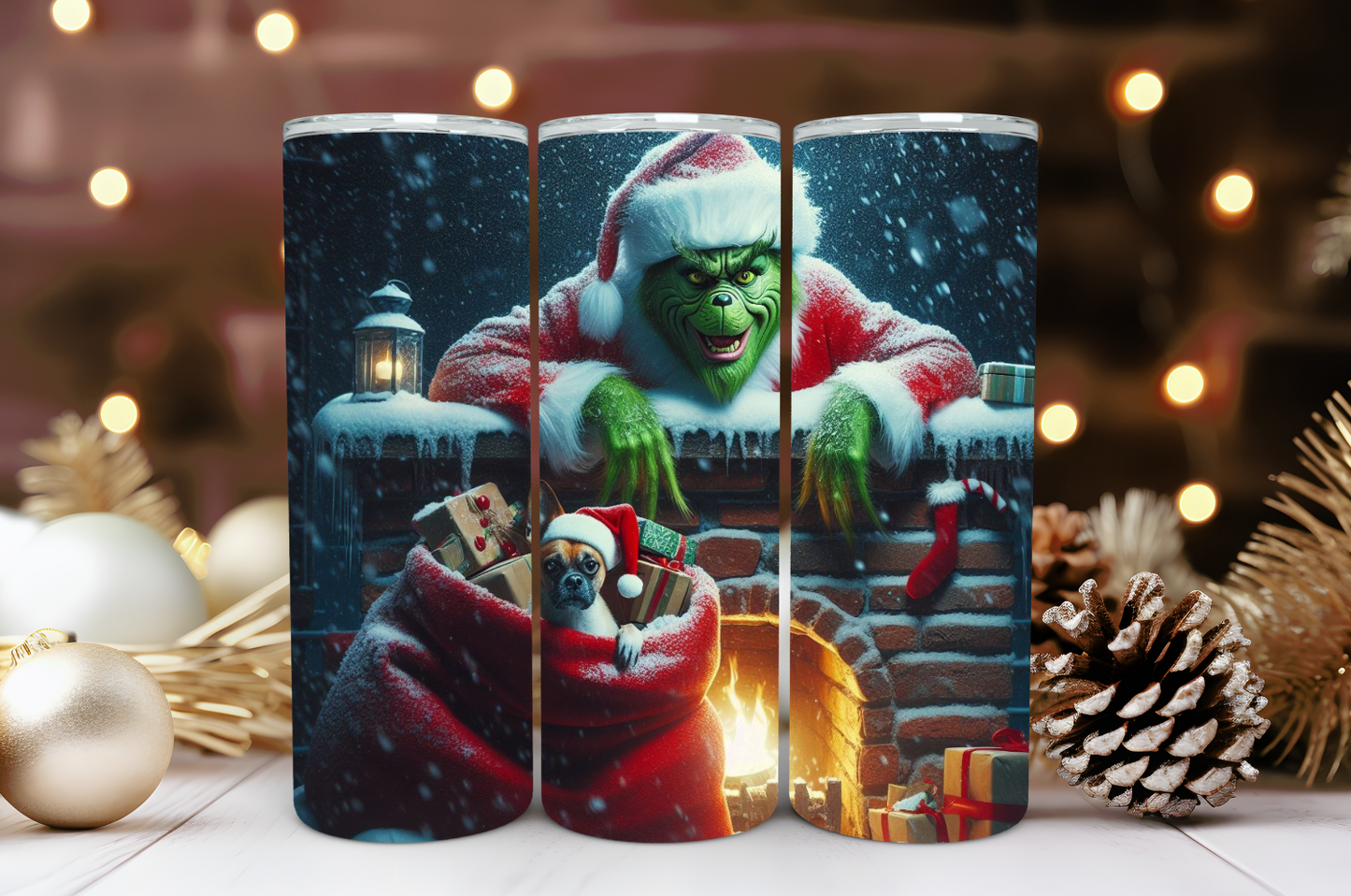 Mean Grinch 20oz Tumbler