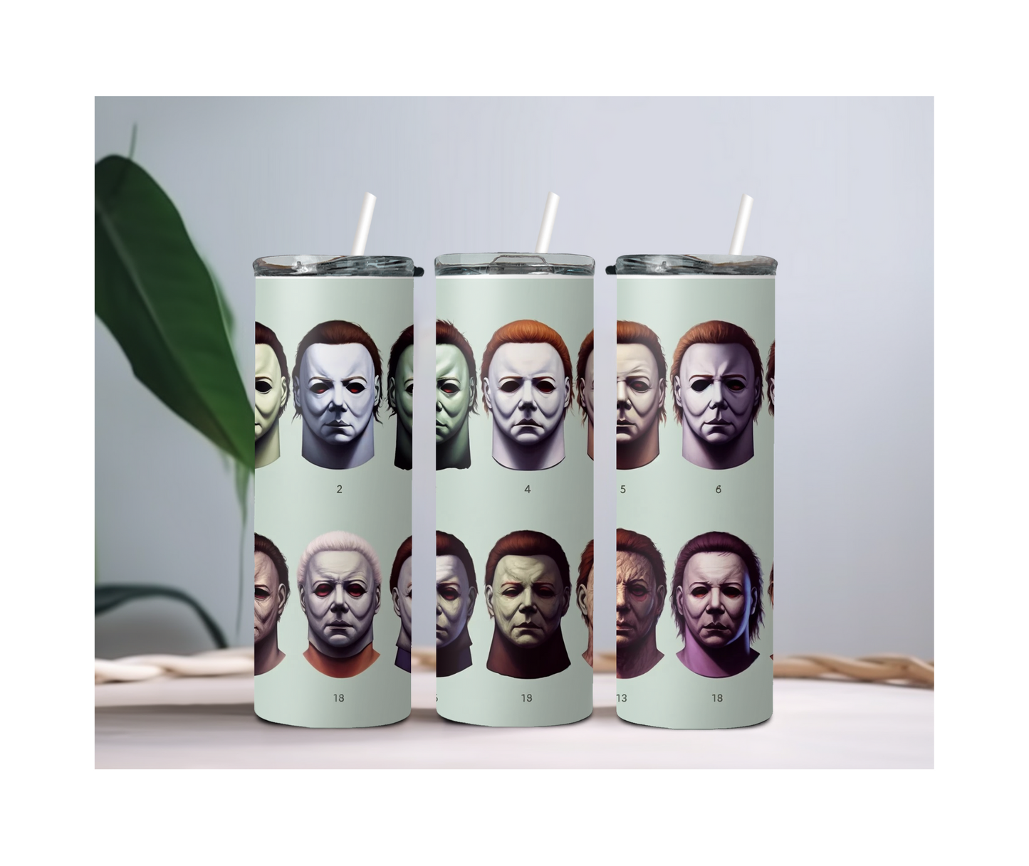 Evolution of Terror Limited Edition Horror Icon 20oz Tumbler