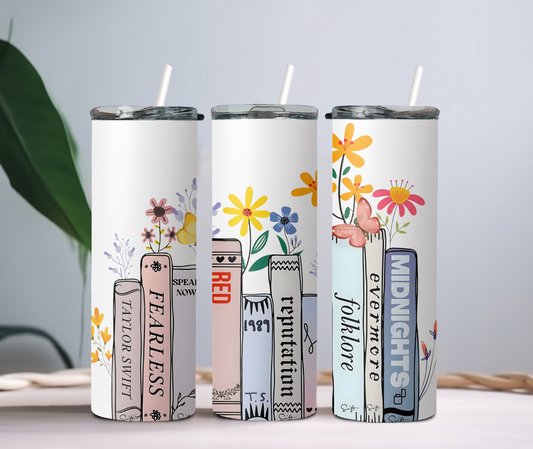 Floral Fantasy 20oz Tumbler