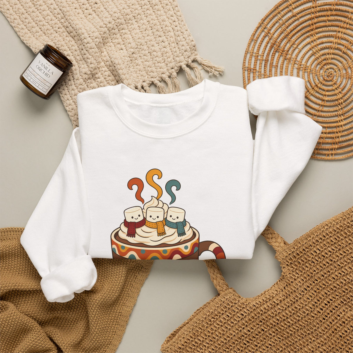 Cocoa Season unisex crewneck sweatshirt