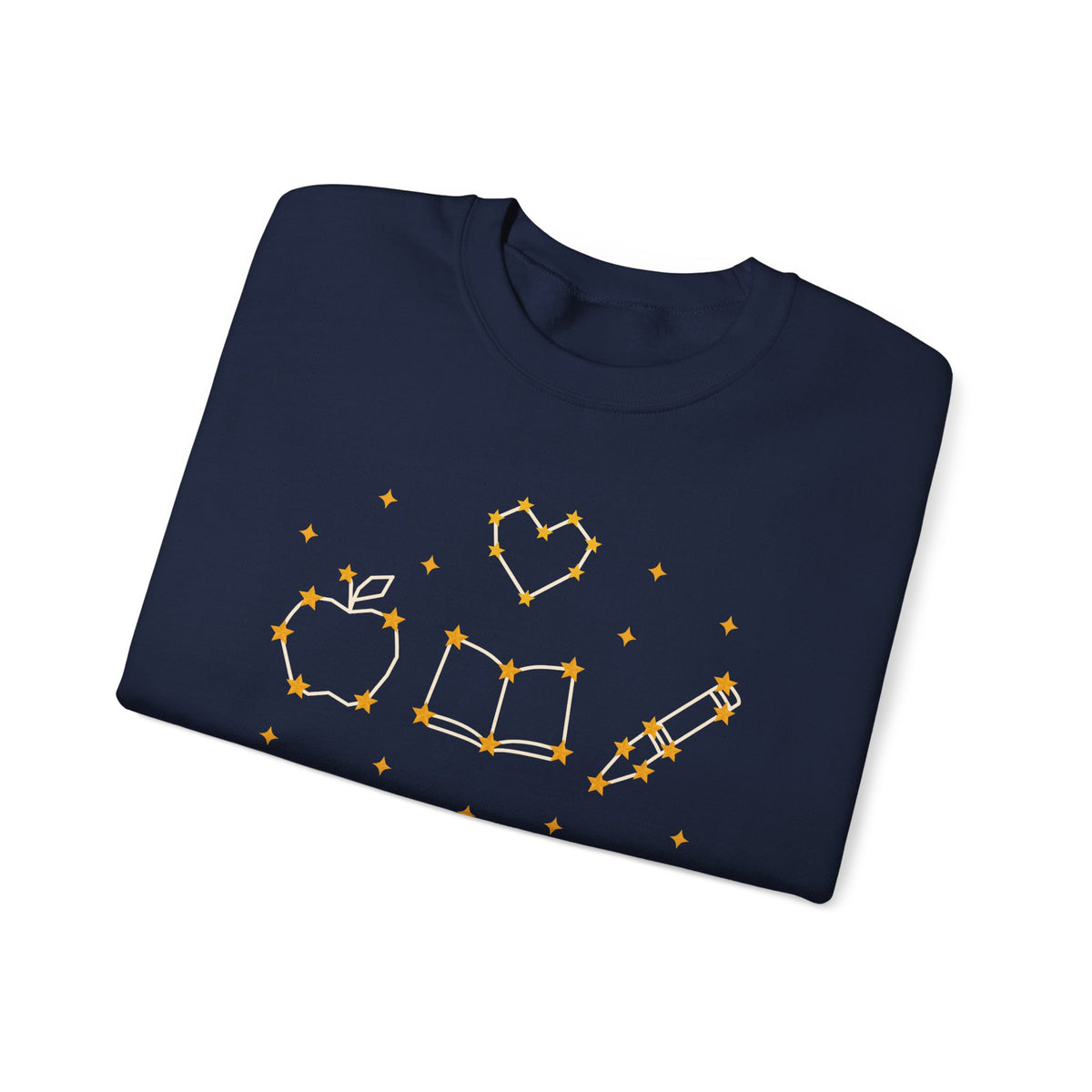 Teach with Heart unisex crewneck sweatshirt