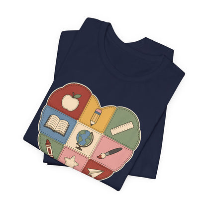 Pieced Together with Kindness unisex tee