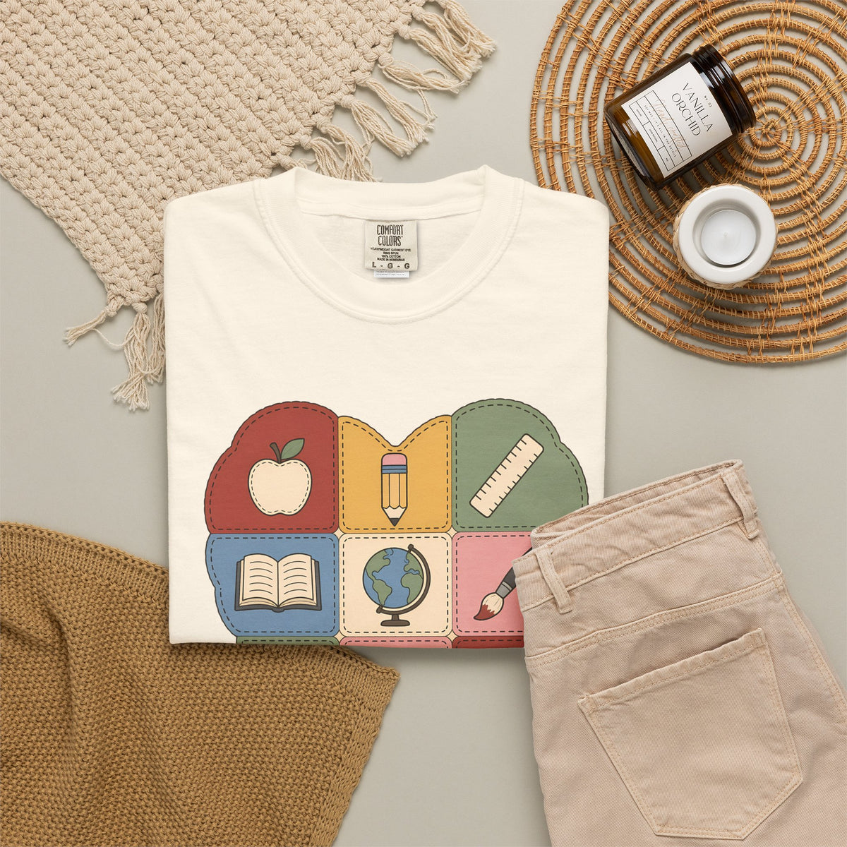 Pieced Together with Kindness unisex tee