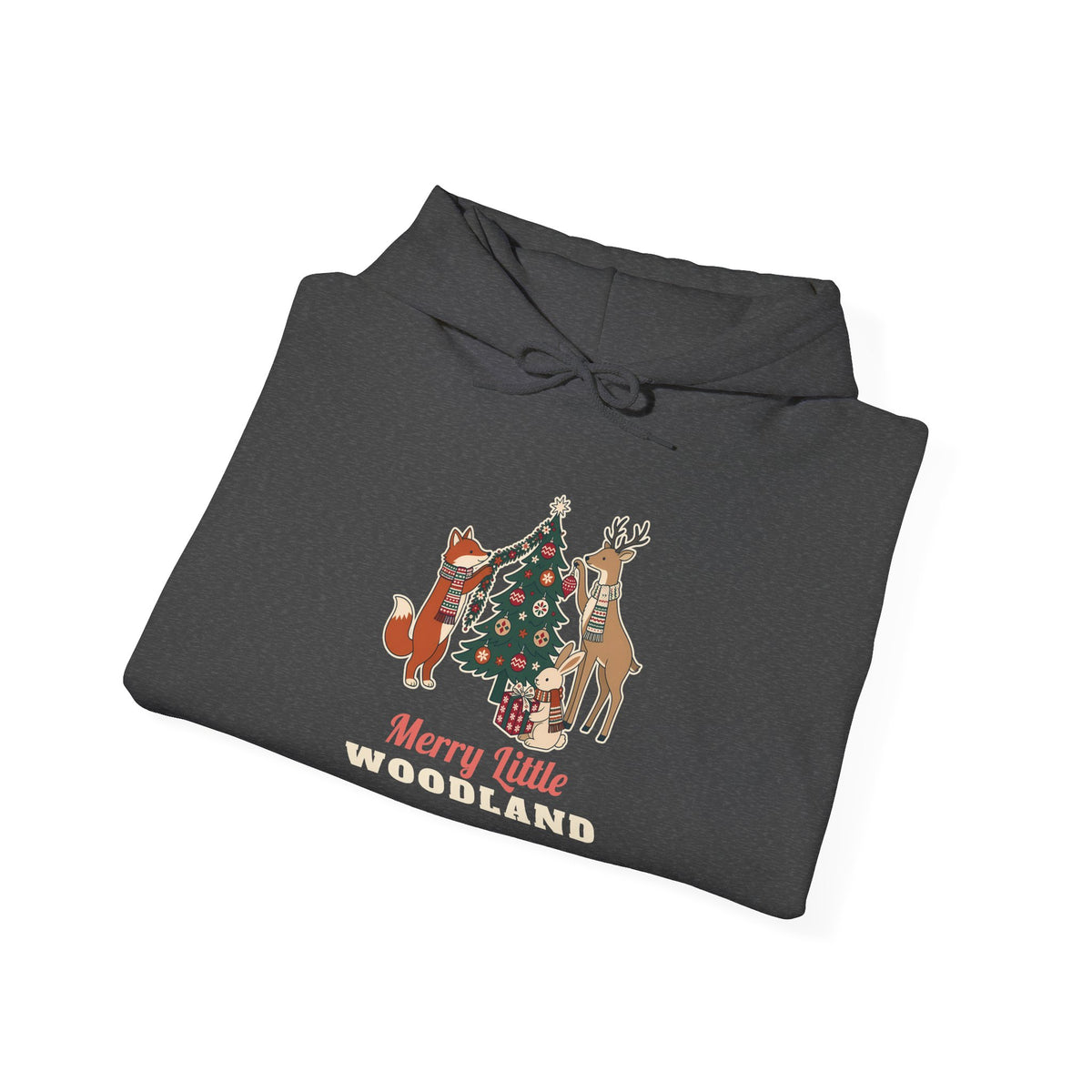 Merry Little Woodland unisex hoodie