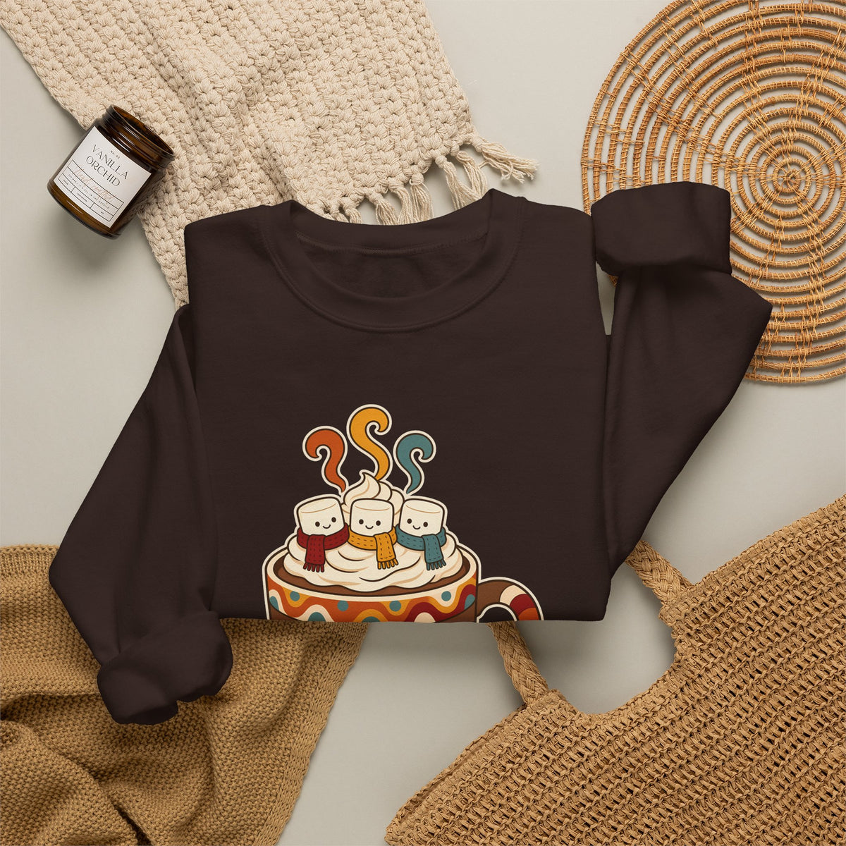 Cocoa Season unisex crewneck sweatshirt