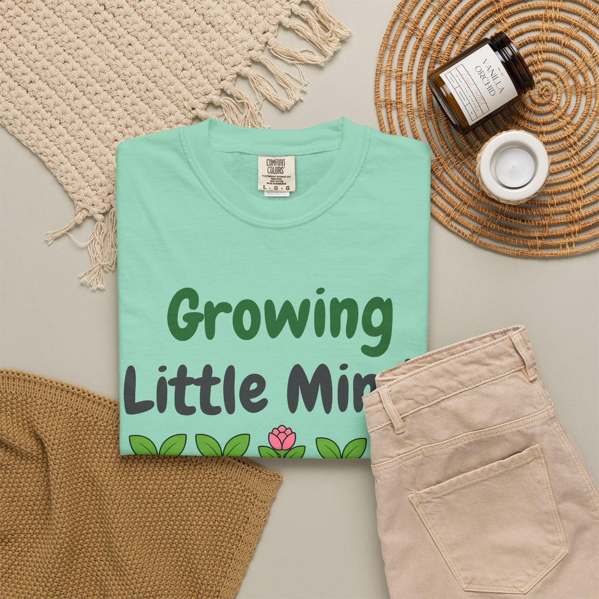 Growing Little Minds unisex tee