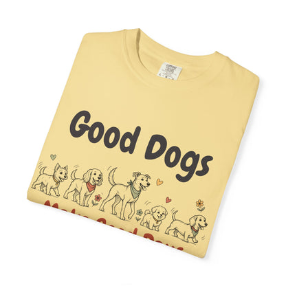 Good Dogs Make Good Days unisex tee