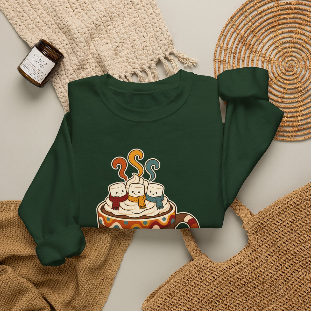 Cocoa Season unisex crewneck sweatshirt
