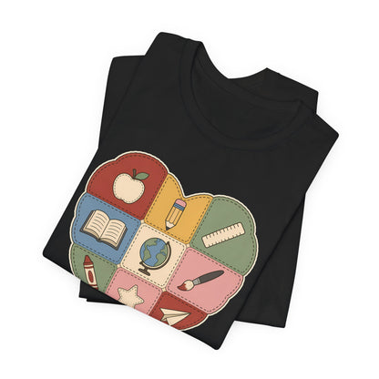 Pieced Together with Kindness unisex tee