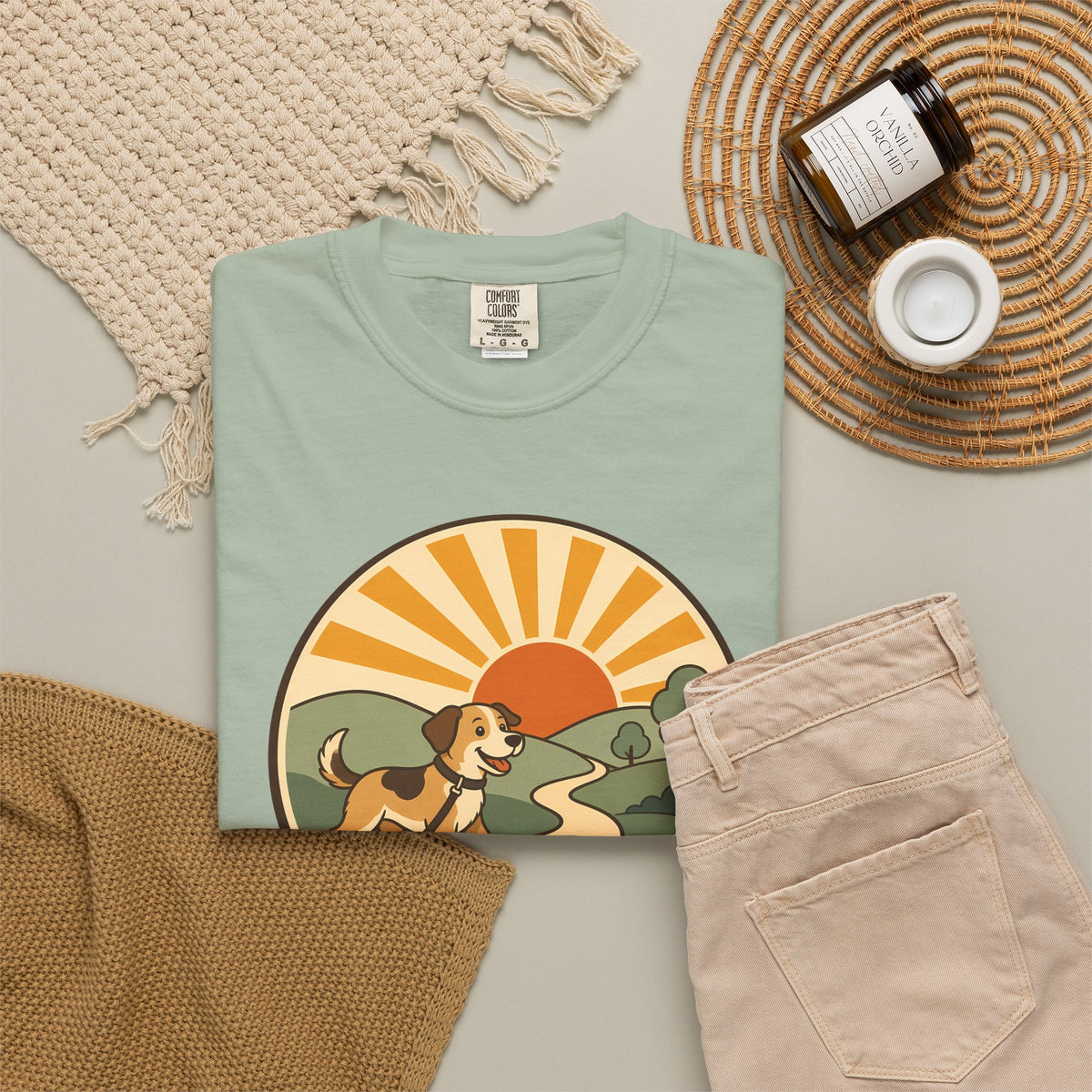 Morning Walk Club unisex tee