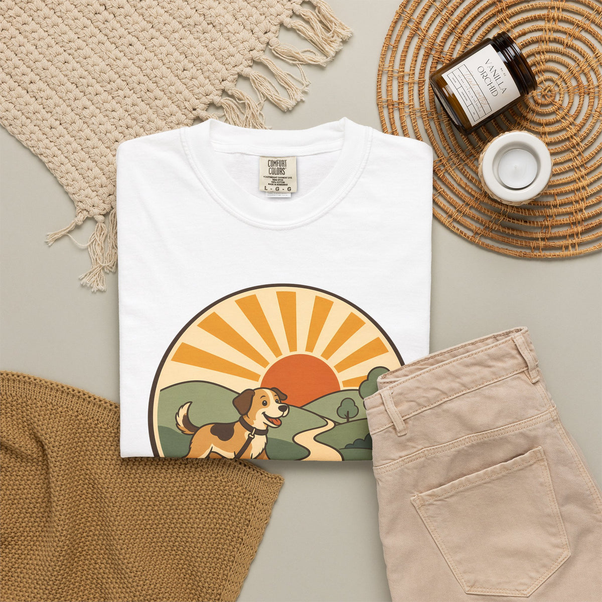 Morning Walk Club unisex tee