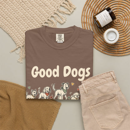 Good Dogs Make Good Days unisex tee