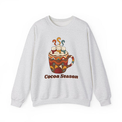 Cocoa Season unisex crewneck sweatshirt in Ash
