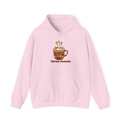 Cocoa Season unisex hoodie in Light Pink
