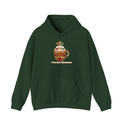 Cocoa Season unisex hoodie in Forest Green