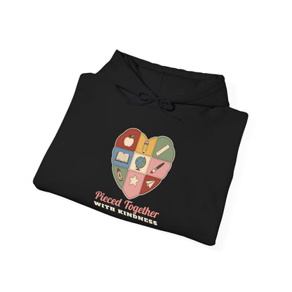 Pieced Together with Kindness unisex hoodie