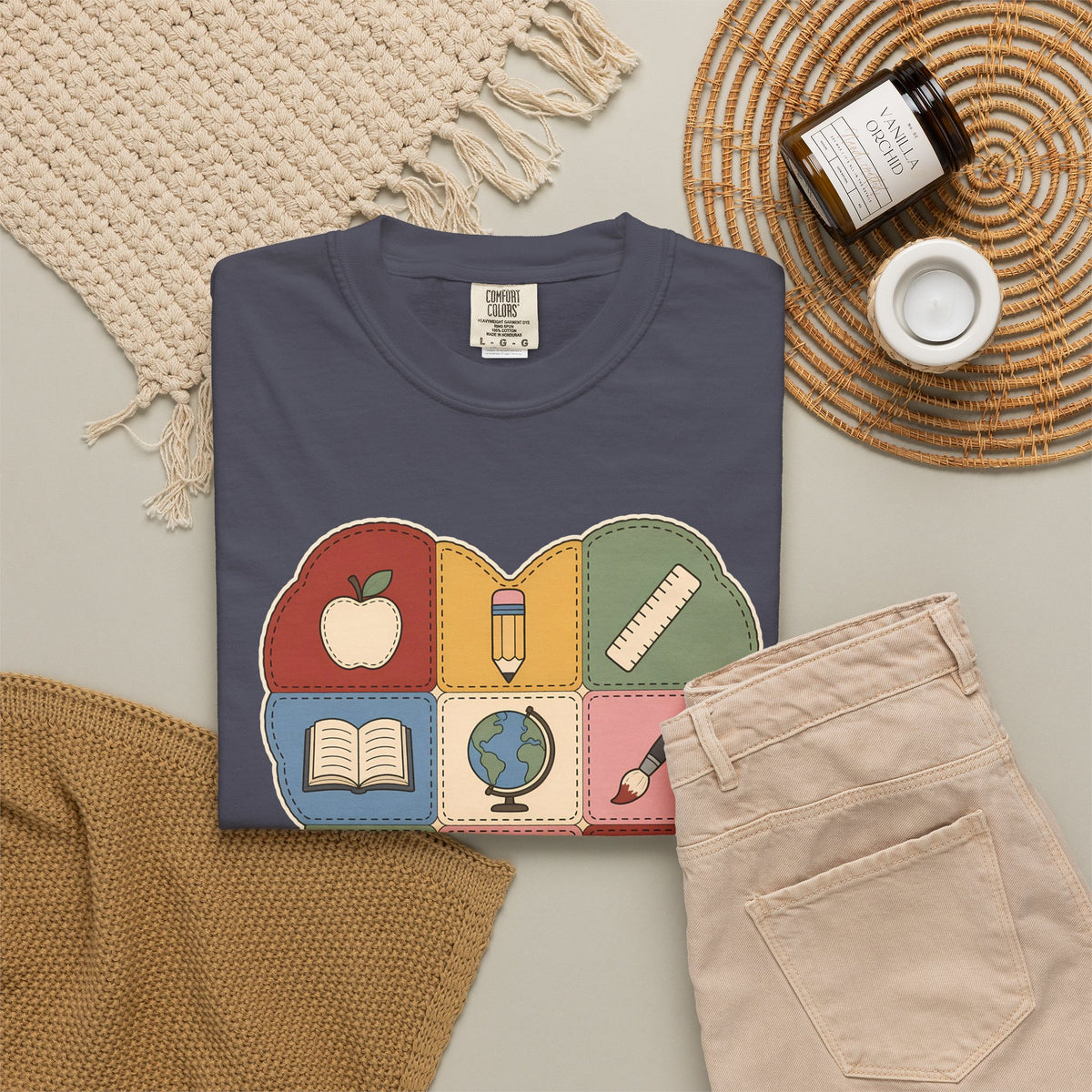 Pieced Together with Kindness unisex tee