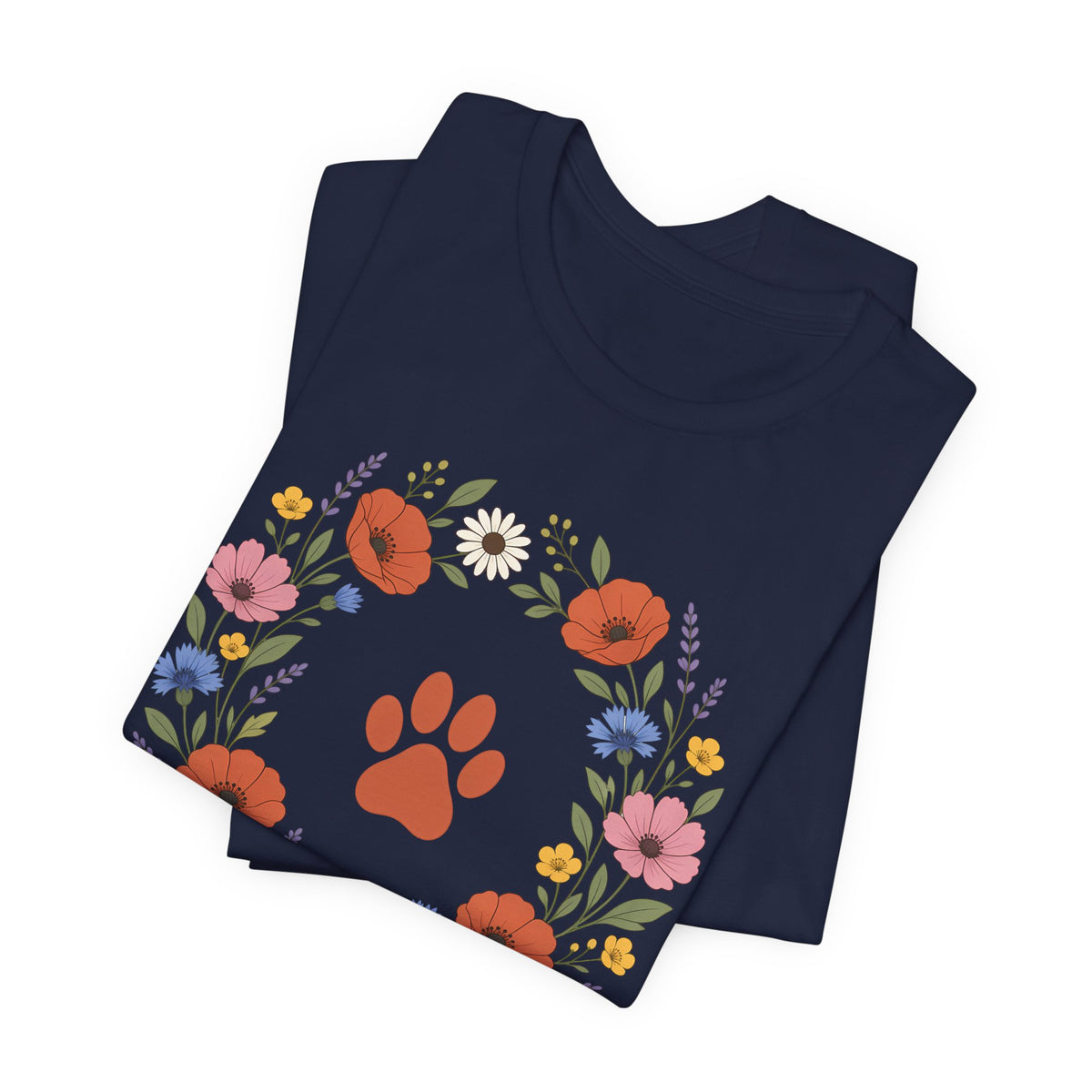 Wildflower Paws unisex tee