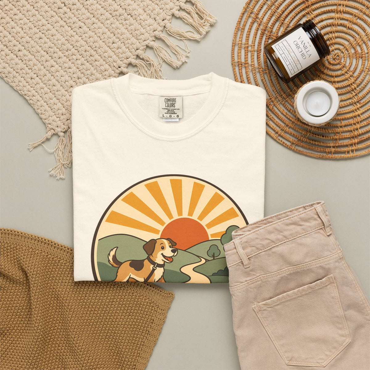 Morning Walk Club unisex tee