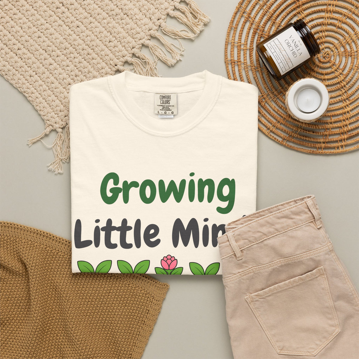 Growing Little Minds unisex tee