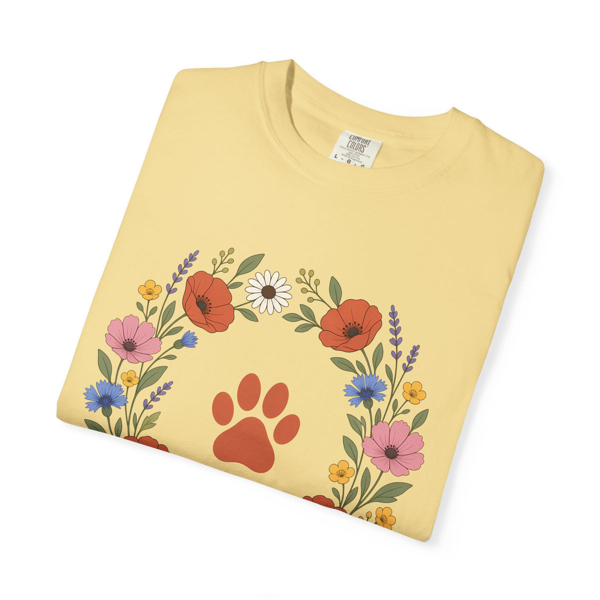 Wildflower Paws unisex tee