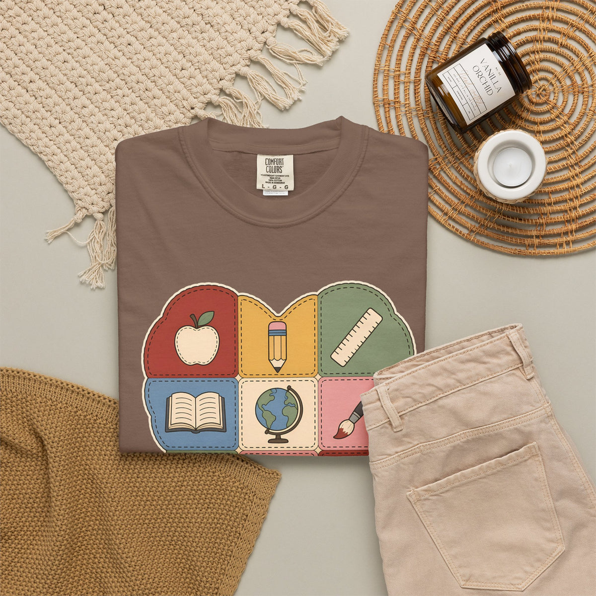 Pieced Together with Kindness unisex tee
