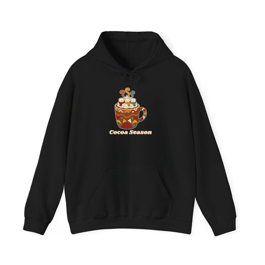 Cocoa Season unisex hoodie in Black