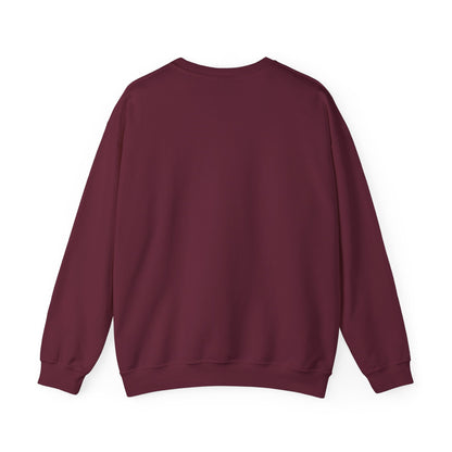 Warm Windows, Snowy Pines unisex crewneck sweatshirt