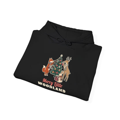 Merry Little Woodland unisex hoodie
