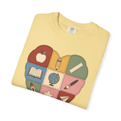 Pieced Together with Kindness unisex tee