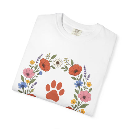 Wildflower Paws unisex tee