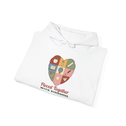 Pieced Together with Kindness unisex hoodie