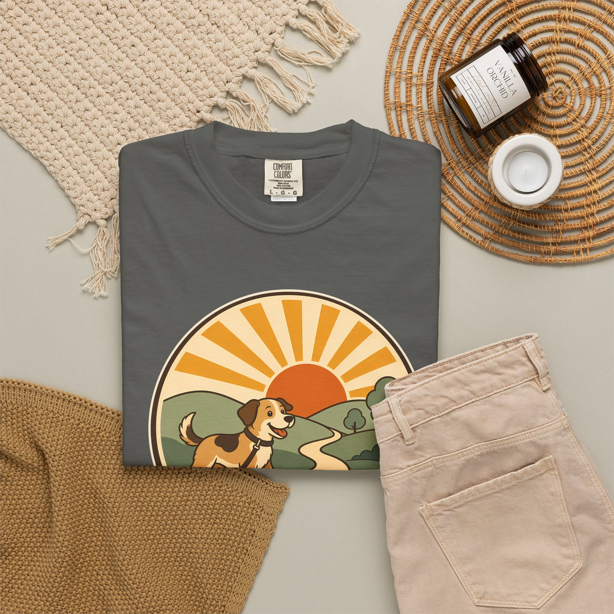 Morning Walk Club unisex tee