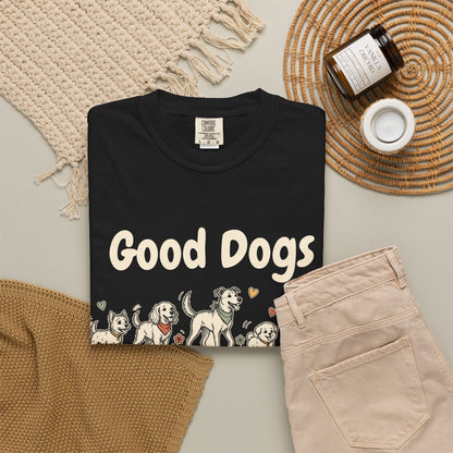 Good Dogs Make Good Days unisex tee