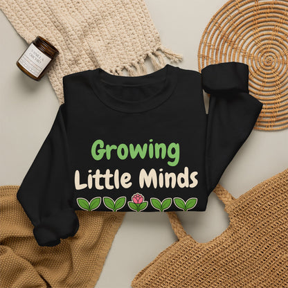 Growing Little Minds unisex crewneck sweatshirt