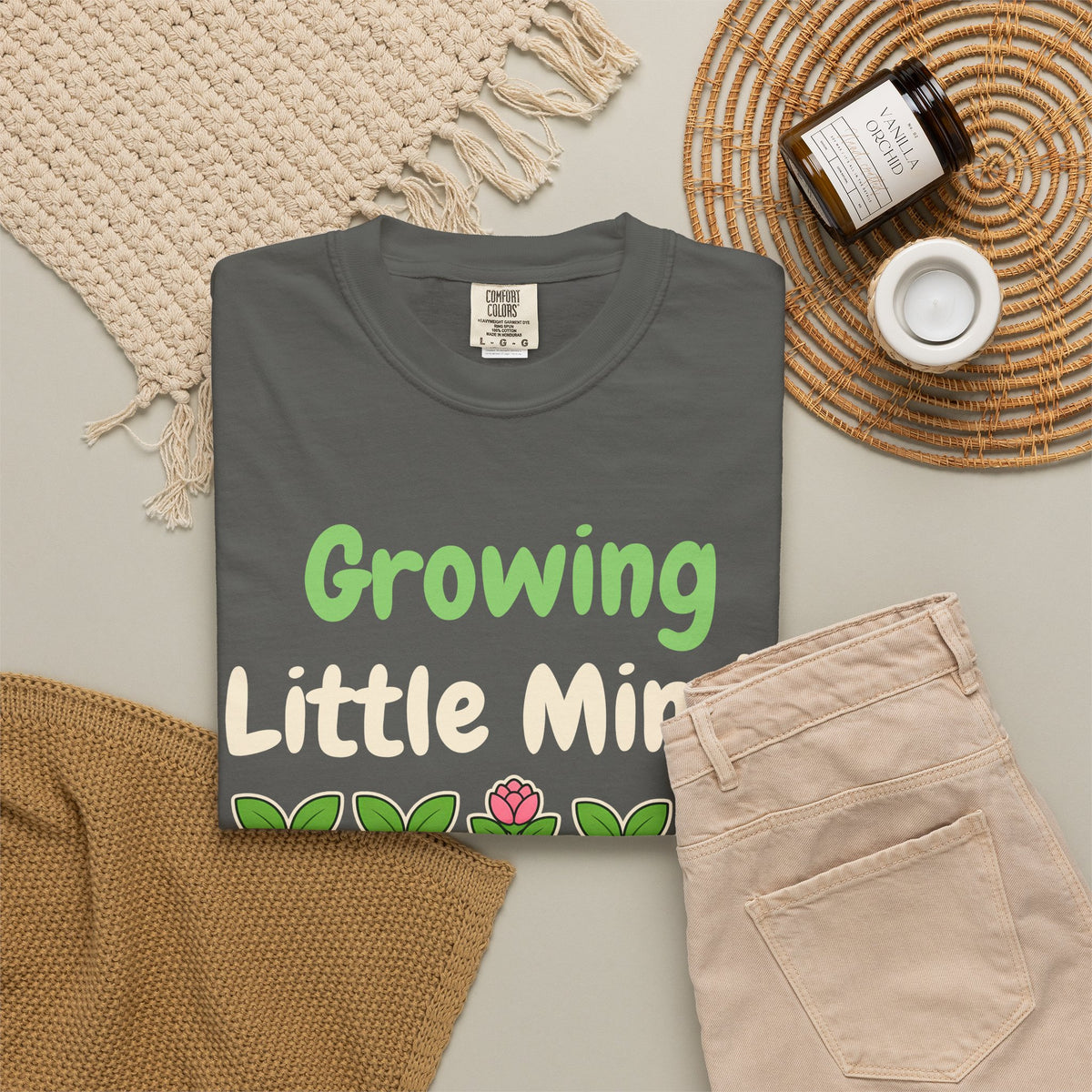 Growing Little Minds unisex tee