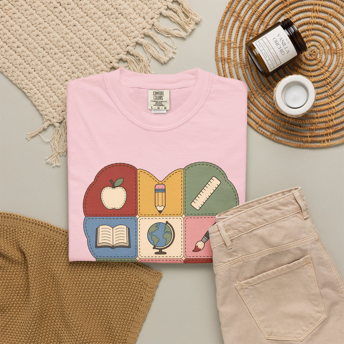 Pieced Together with Kindness unisex tee