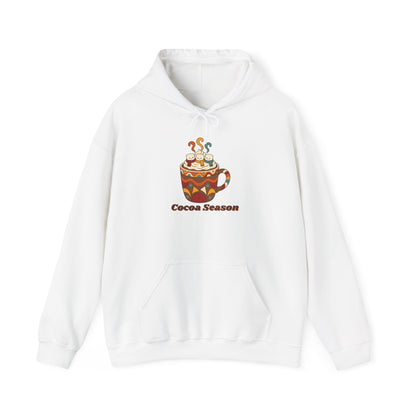 Cocoa Season unisex hoodie in White