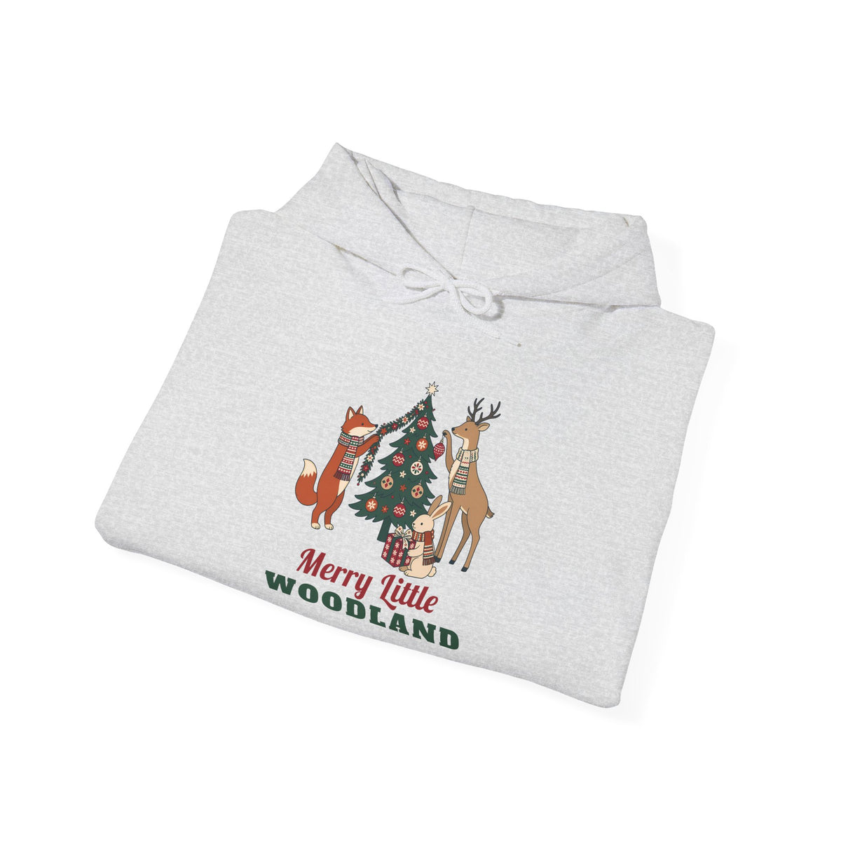 Merry Little Woodland unisex hoodie