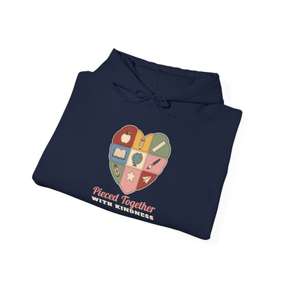 Pieced Together with Kindness unisex hoodie