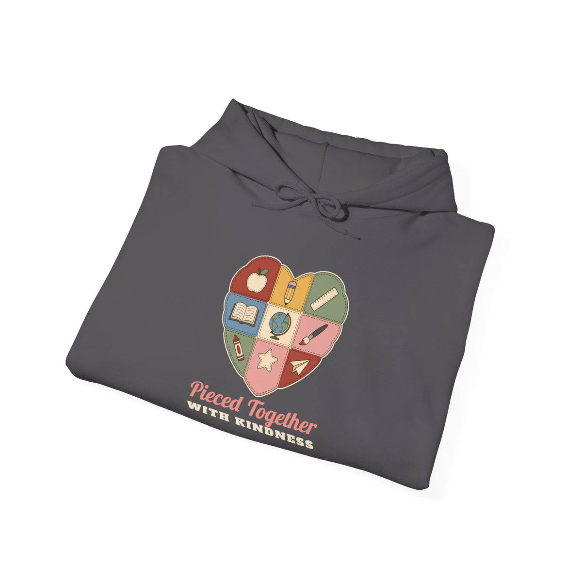 Pieced Together with Kindness unisex hoodie