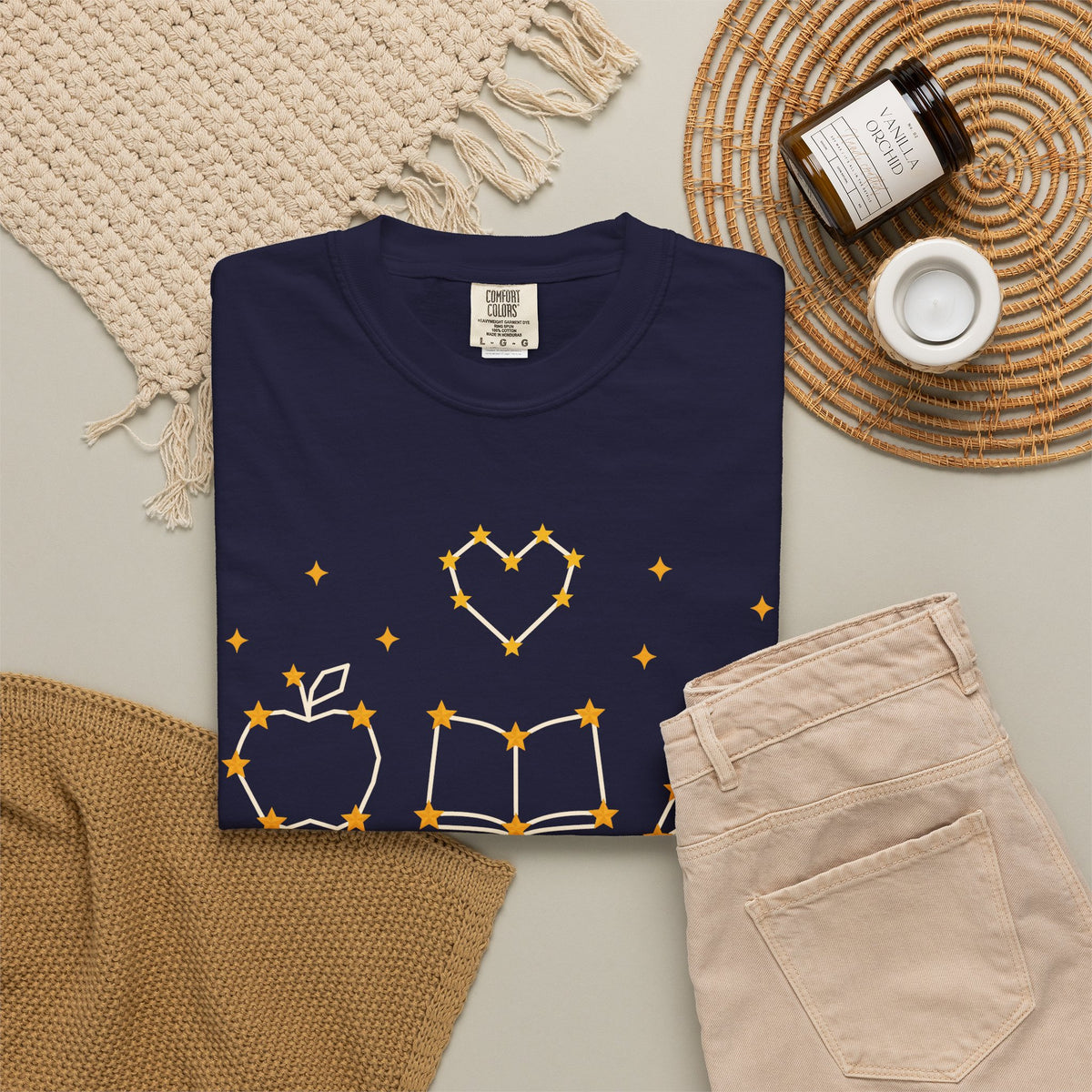 Teach with Heart unisex tee