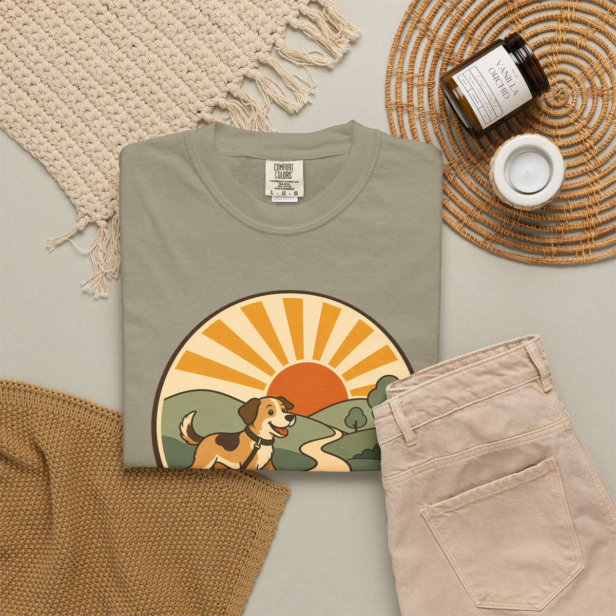 Morning Walk Club unisex tee
