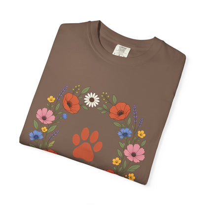 Wildflower Paws unisex tee