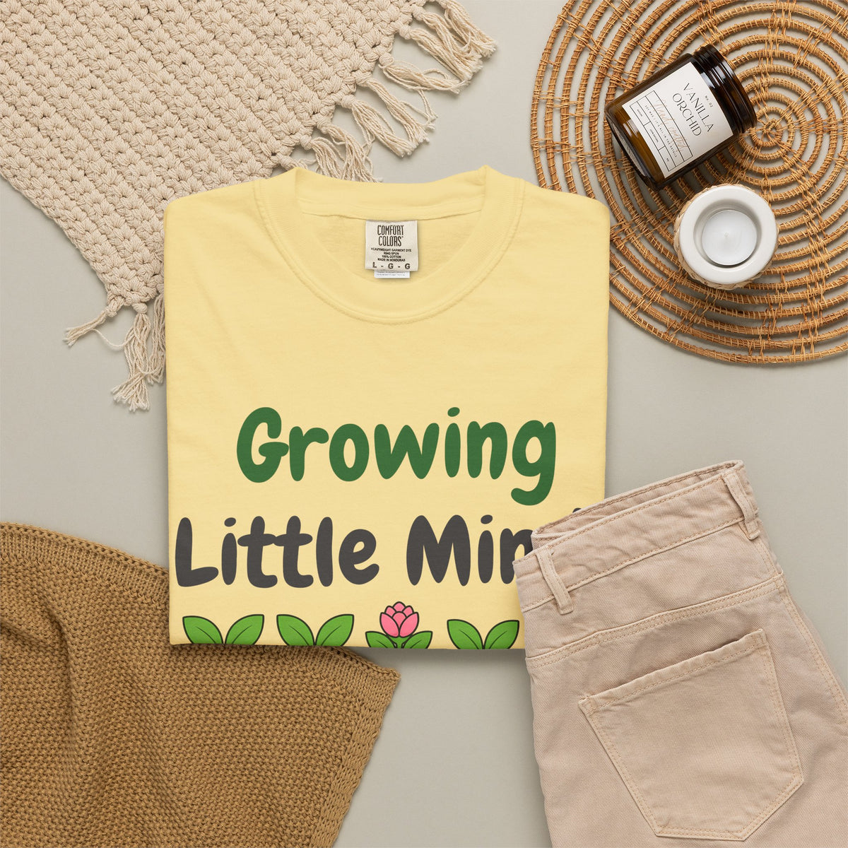 Growing Little Minds unisex tee