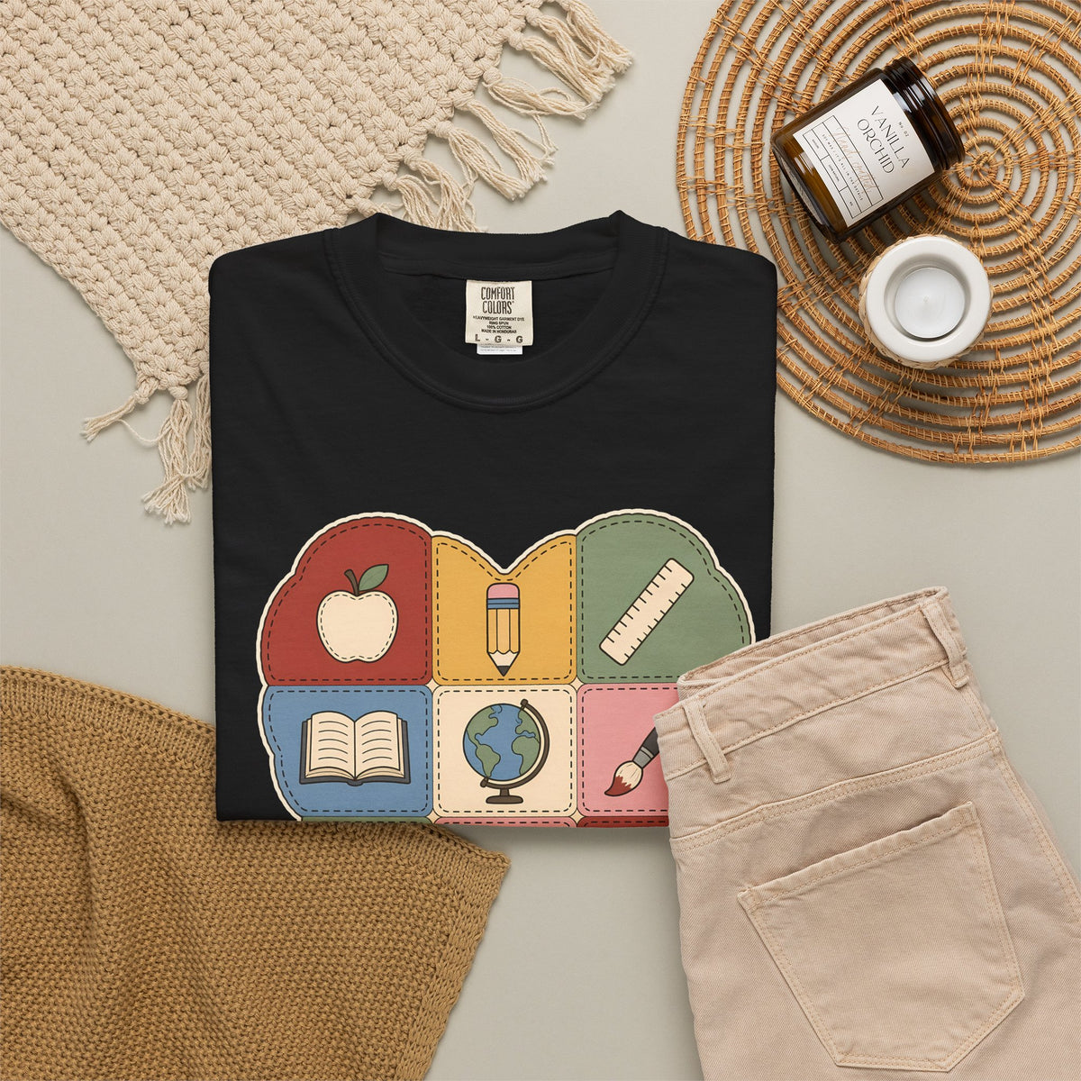 Pieced Together with Kindness unisex tee