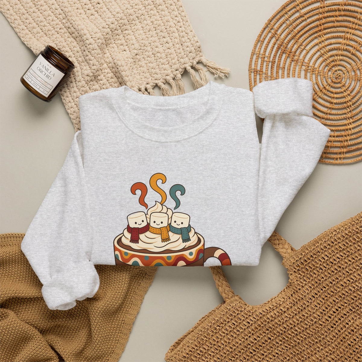 Cocoa Season unisex crewneck sweatshirt