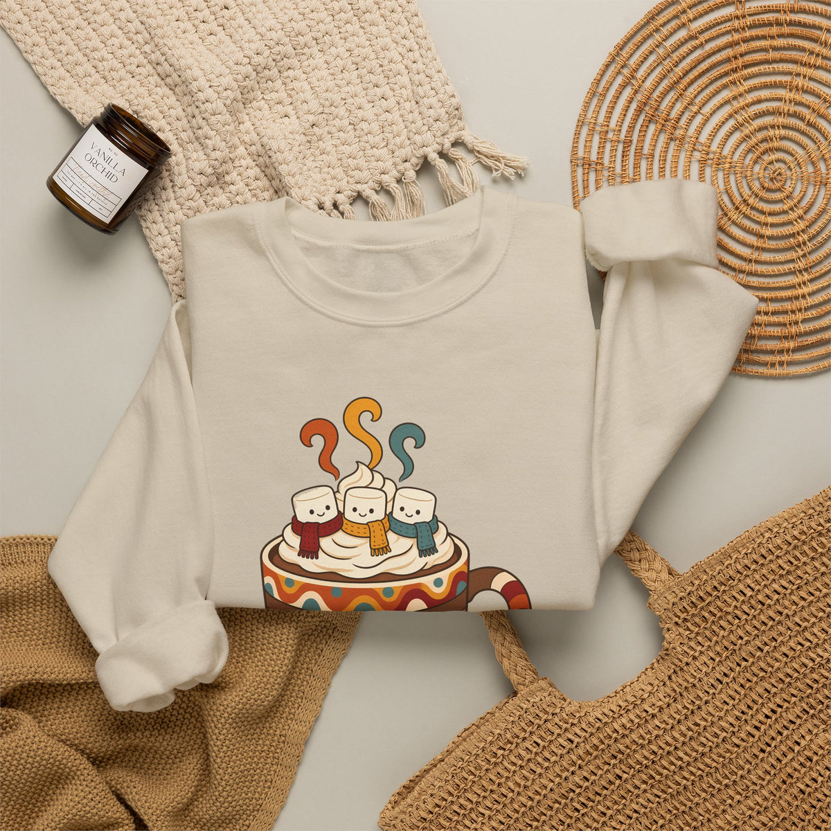 Cocoa Season unisex crewneck sweatshirt
